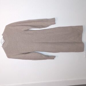 H&M Beige Knit Sweater dress  size XS